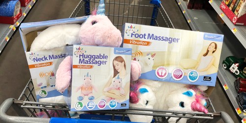 Vibrating Neck & Foot Massagers Only $9.88 at Walmart (Unicorn, Giraffe, Sloth & More)