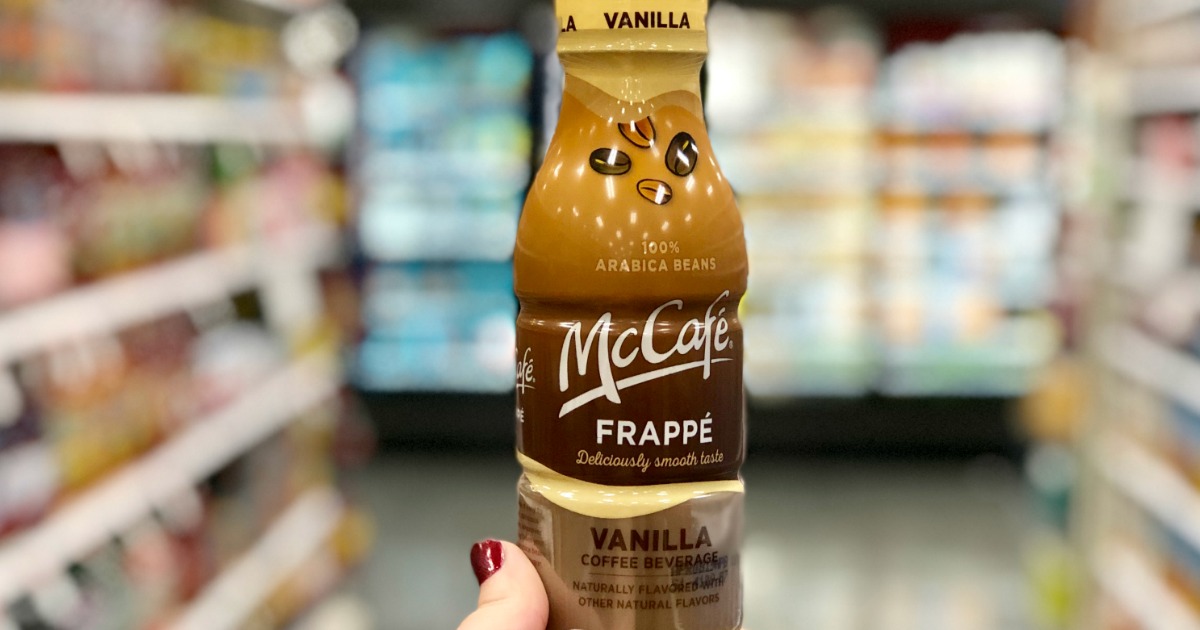 40% Off McCafé Frappé Bottled Drinks at Target (Just Use Your Phone)