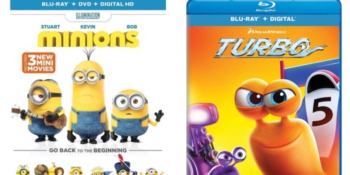 Amazon: Minions Blu-ray + DVD + Digital HD Combo Pack Just $3.99 Shipped + More