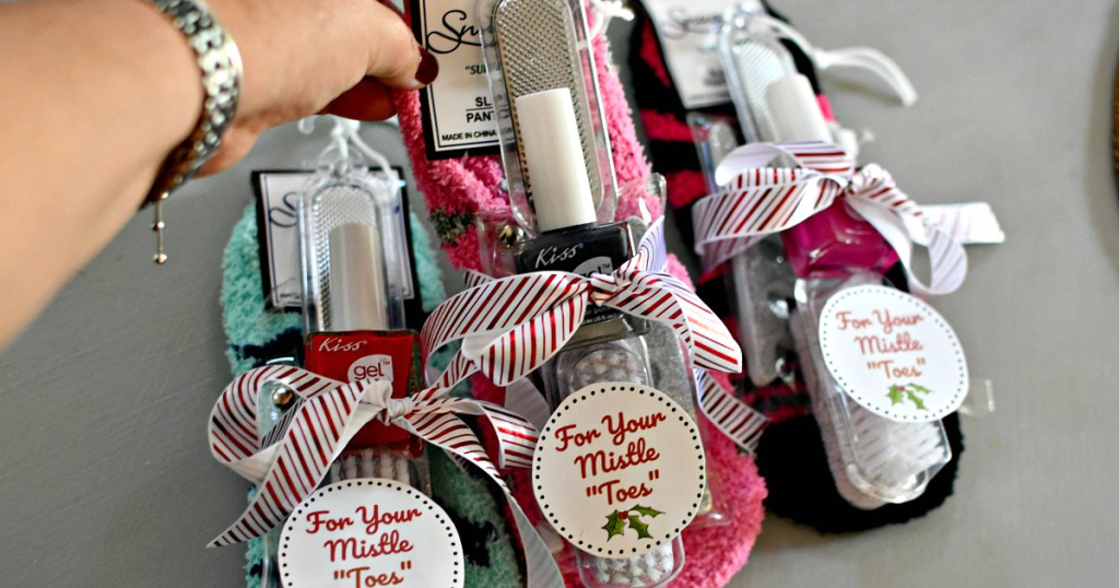 dollar tree manicure gift idea 