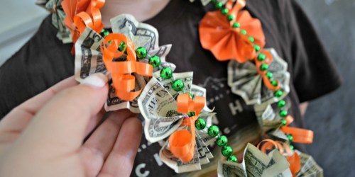 Graduation DIY Gift Idea: Easy and Cool Money Lei