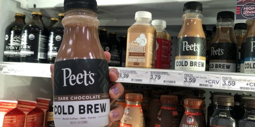 Peet’s Cold Brew 10.5oz Bottles Only $1 at Target (Just Use Your Phone)