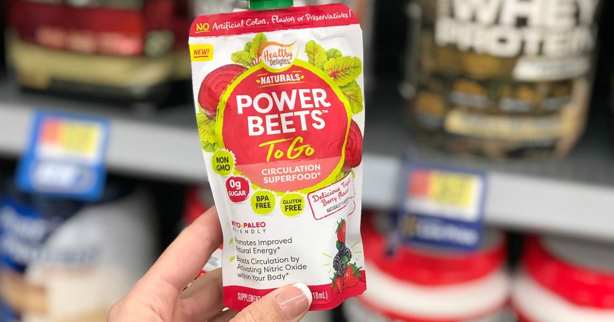 FREE Healthy Delights Power Beets Pouch After Cash Back at Walmart