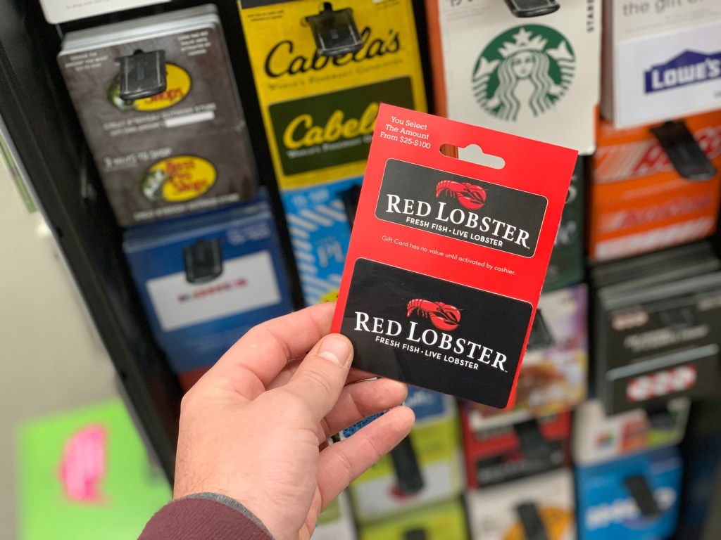 15 Off Restaurant Gift Cards at Dollar General (Red