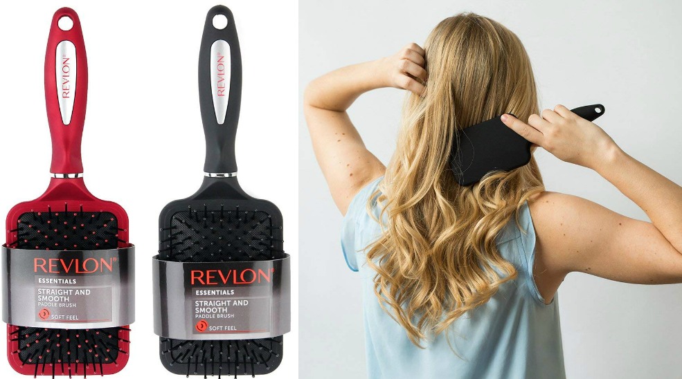 revlon straight and smooth paddle brush