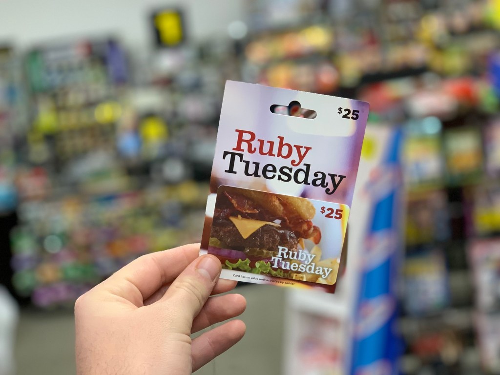 ruby tuesday gift card