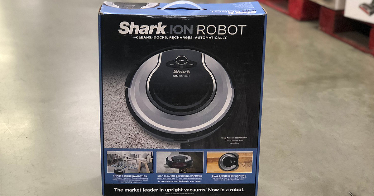 Shark ION ROBOT Vacuum Only $212.49 Shipped + Earn $40 Kohl's Cash