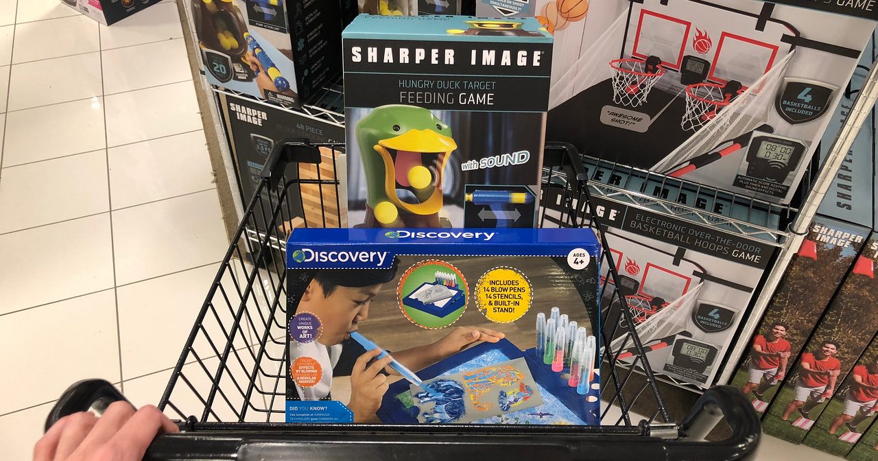 toys in shopping cart