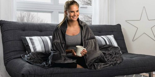 Up to 70% Off Sharper Image Weighted Blankets w/ Free Shipping + Earn Kohl’s Cash