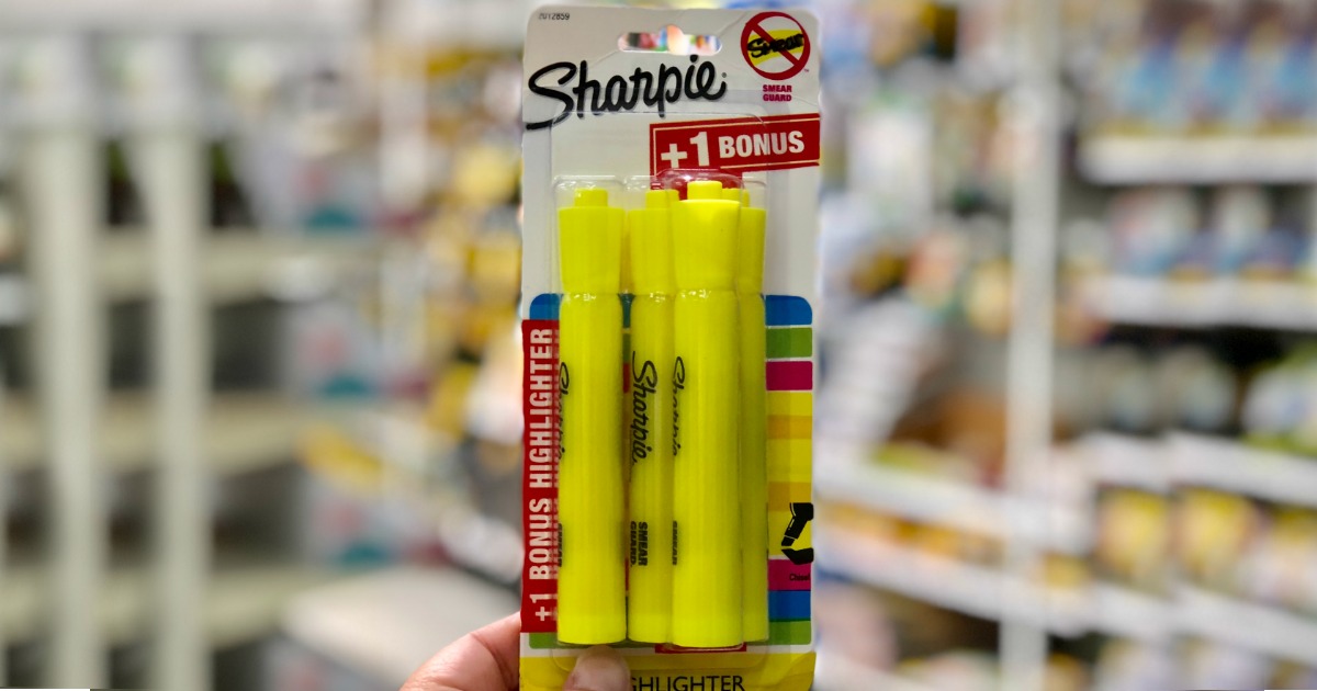 Sharpie 4Count Highlighters Only 1.19 at Target (InStore AND Online)