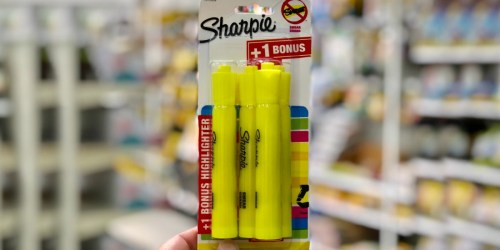 Sharpie 4-Count Highlighters Only $1.19 at Target (In-Store AND Online)