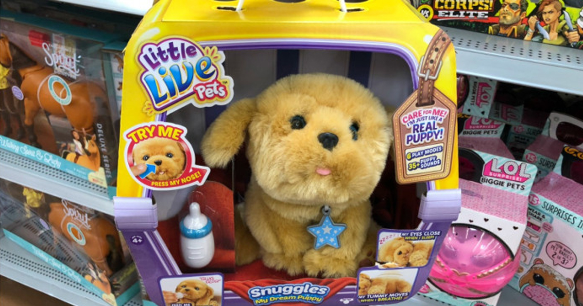 ***LITTLE LIVE PETS SNUGGLE MY DREAM PUPPY DOG ELECTRONIC INTERACTIVE PET TOY*** 
