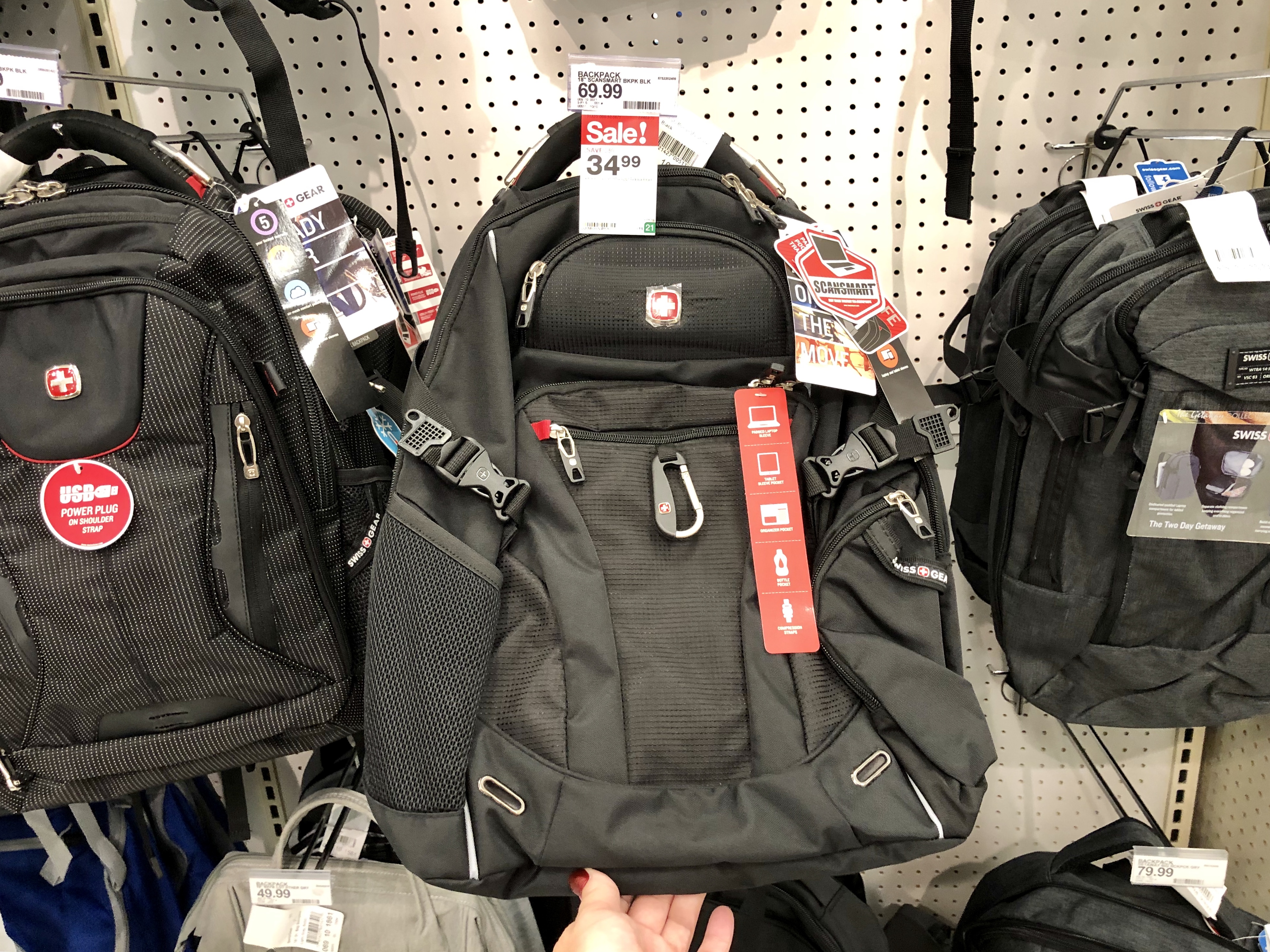 swiss army backpack target