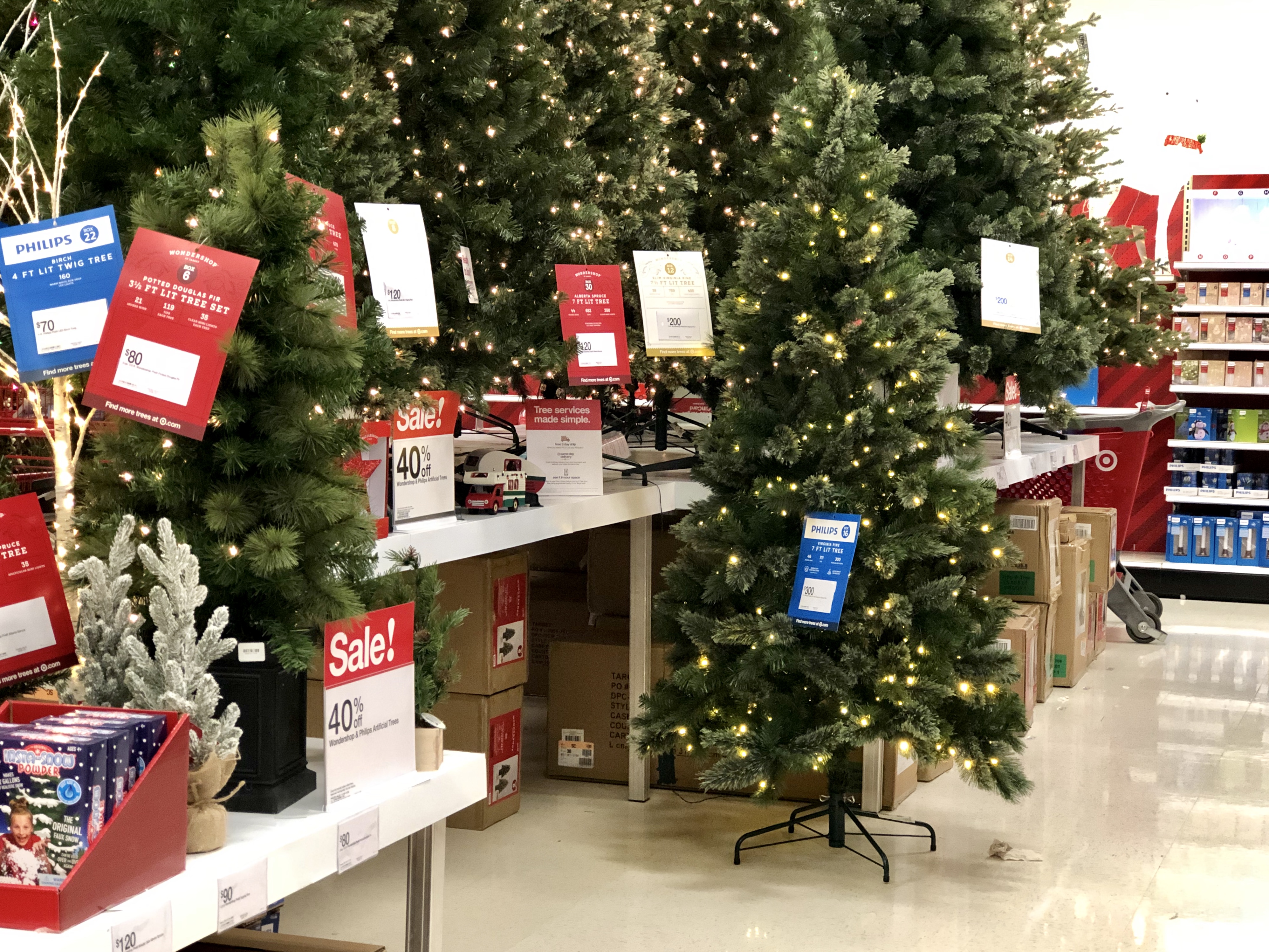 christmas tree target