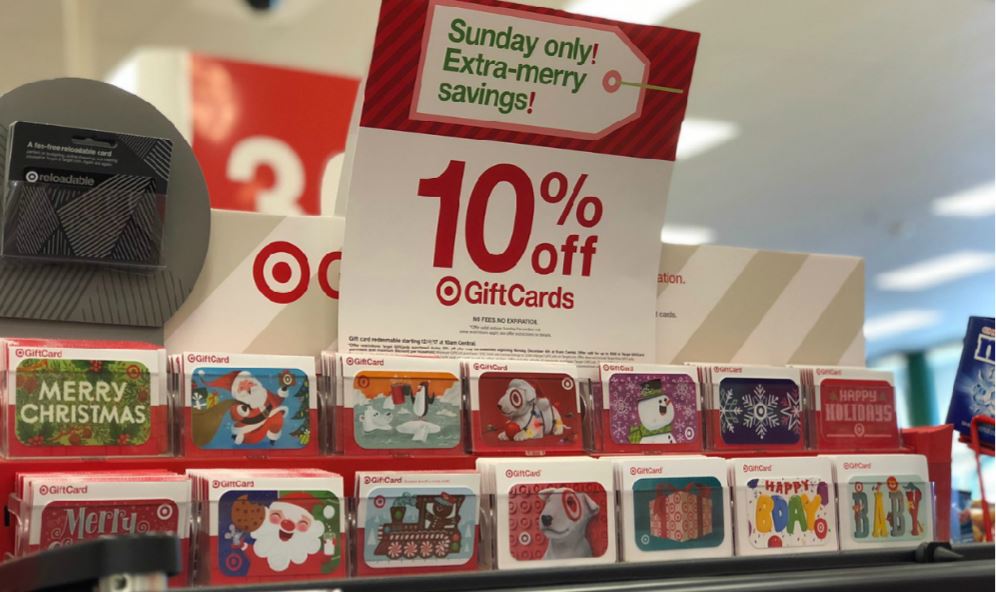 target gift card sale