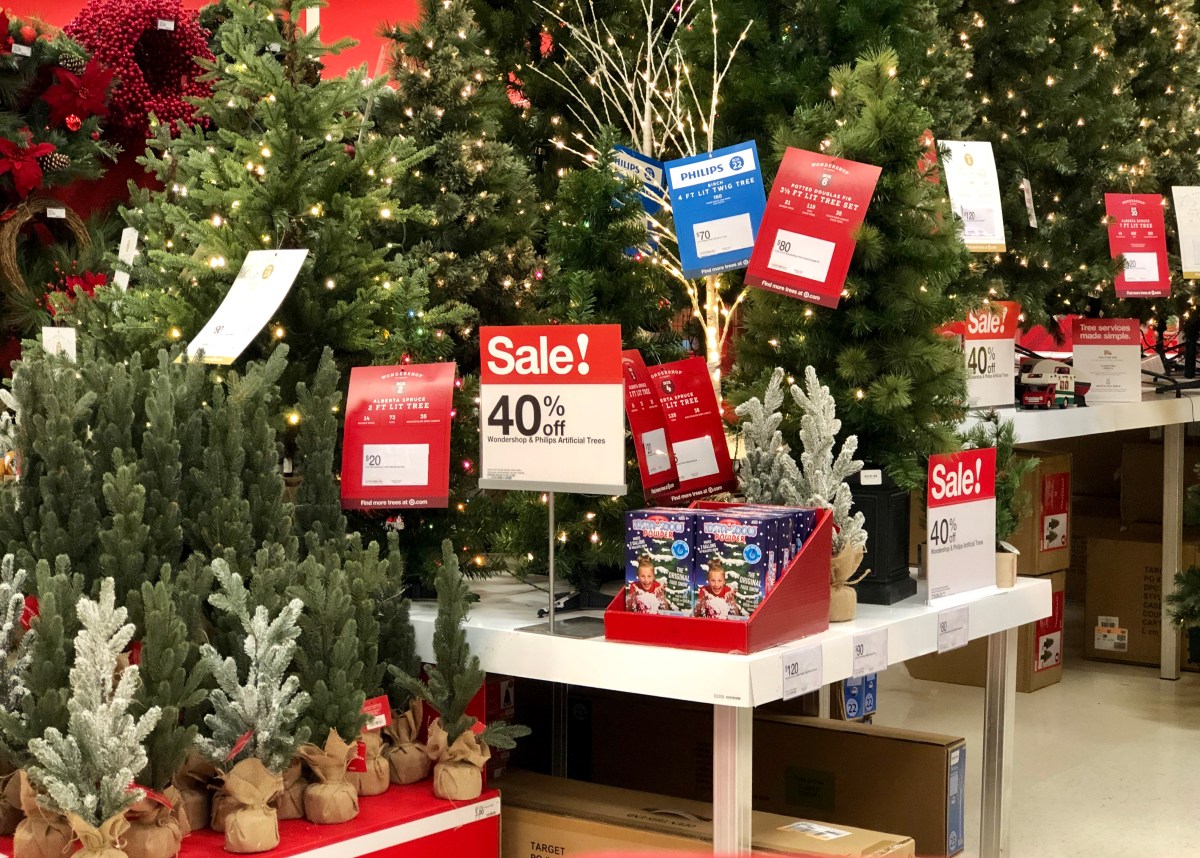 40 Off Artificial Christmas Trees at Target (InStore & Online)