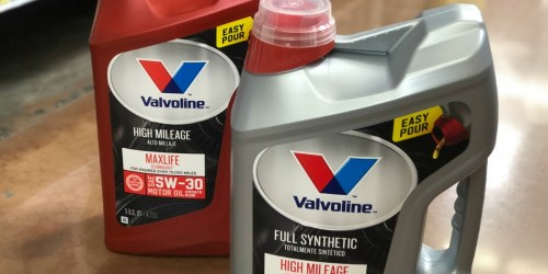 Up to $15 Off Valvoline Motor Oil – Just Upload Receipt