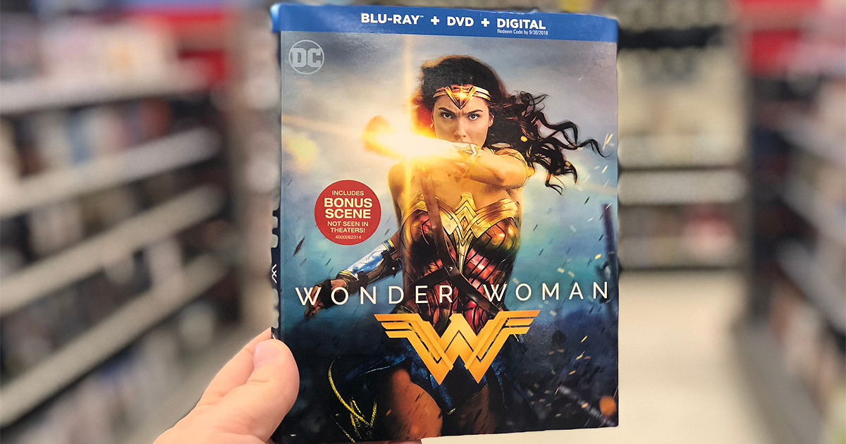 Blu Ray Dvd Movies As Low As 3 99 Shipped Wonder Woman Hidden Figures More Hip2save