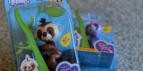 TWO WowWee Baby Sloth Fingerlings Only $8.84 at Walmart.com (Just $4.42 Each)