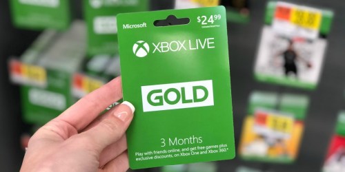 TWO Xbox Live Gold 3-Month Subscriptions Only $20.99 (Regularly $50)