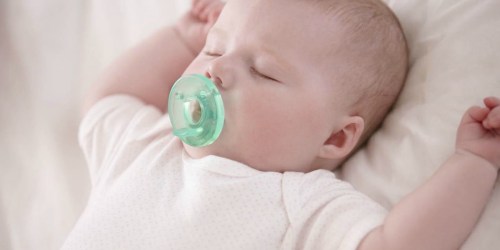 FOUR Philips Avent Pacifiers Only $4.34 at Amazon (Regularly $8)