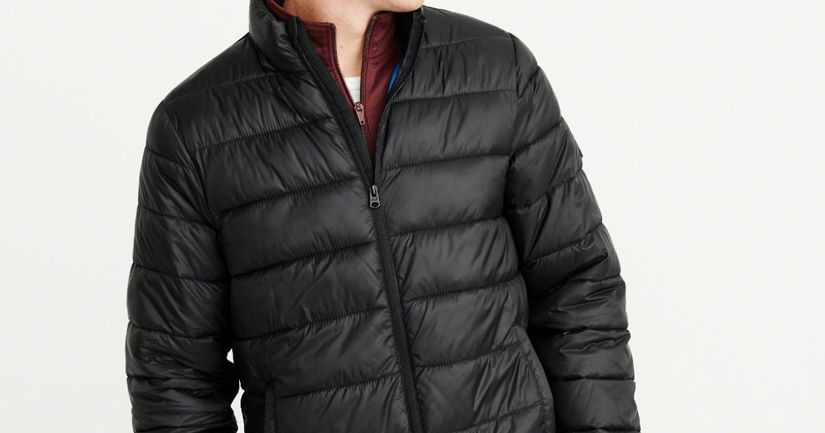 abercrombie puffer jacket mens