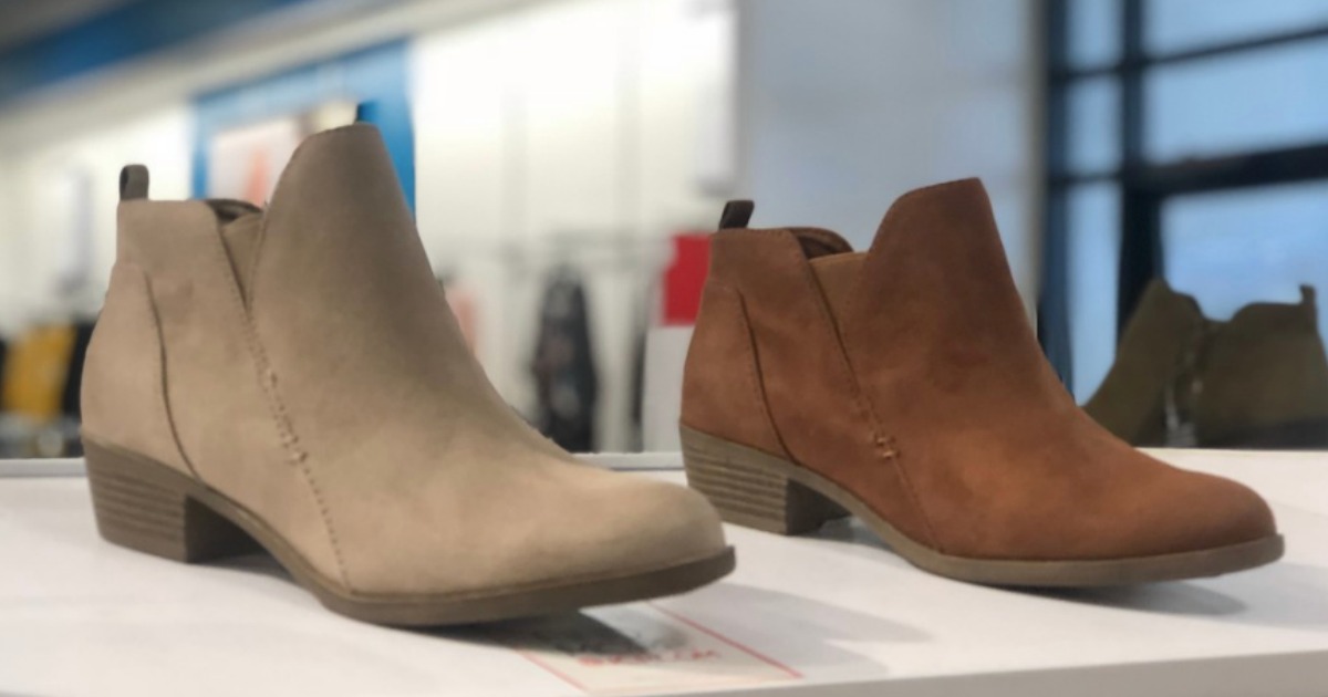 macy's american rag ankle boots