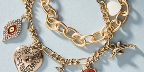 Extra 40% Off Anthropologie Sale Items = Bits and Baubles Charm Bracelet Set Just $20.97 & Lots More