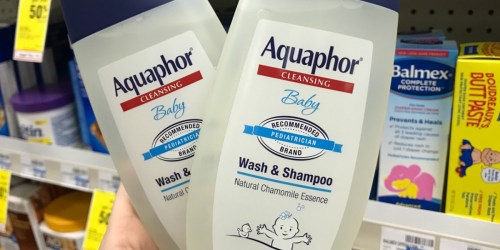 Aquaphor Baby Wash & Shampoo 8.4 fl oz 3 Pack Only $10.49 Shipped on Amazon
