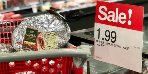 Archer Farms Spiral Hams Only 99¢ Per Pound at Target (Just Use Your Phone)
