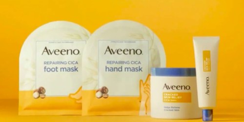 Aveeno Repairing Hand or Foot Masks Only $1.32 Each Shipped After Target Gift Card