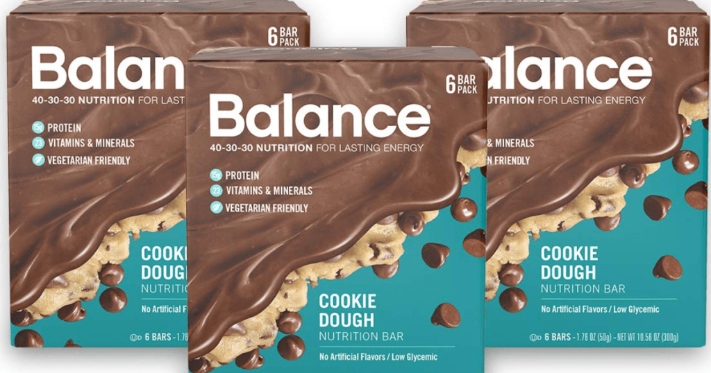 Amazon Balance Bars Protein Bars 6Count Only 4.75 Shipped (Just 79¢ Each) Hip2Save Bloglovin’