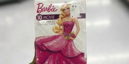 Amazon: Barbie 10-Movie Classic Princess DVD Collection Only $10.99 Shipped (Regularly $45)