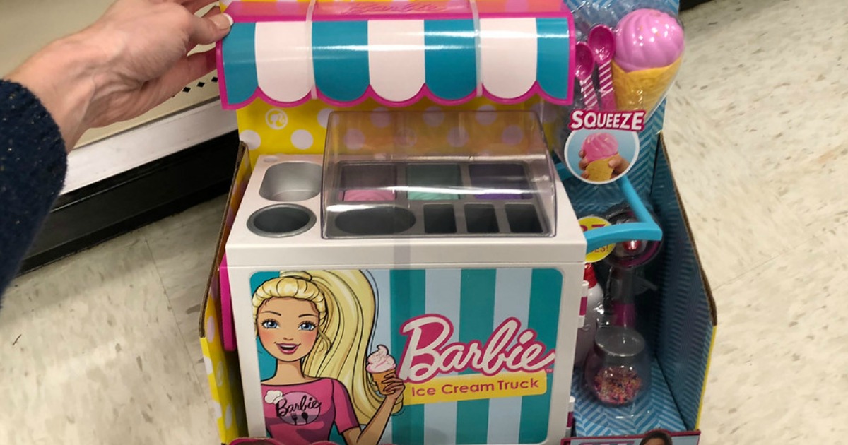 barbie ice cream cart