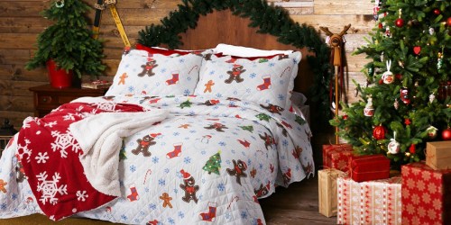 Amazon: Bedsure Christmas Quilts as Low as $23 Shipped