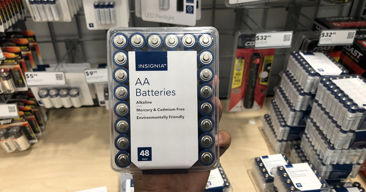 Best Buy Insignia AA Batteries