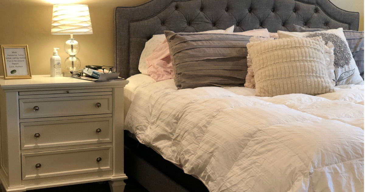 Bye pottery barn! Wayfair deals save money & time, like this bedroom set I bought