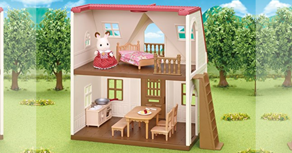 calico critters red roof country home