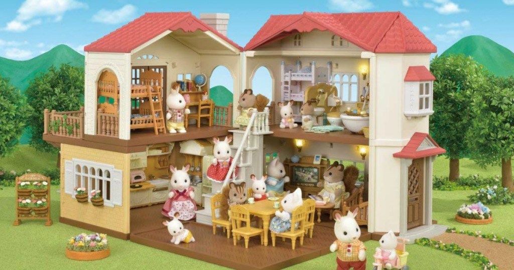 Calico Critters Set - Red Roof