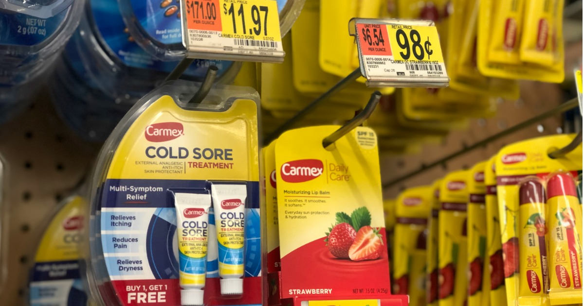 High Value $2/1 Carmex Cold Sore Treatment Coupon + Walmart Deal Ideas