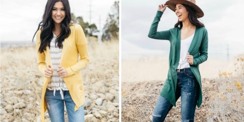 Cardigans as Low as Only $14.97 Shipped (Regularly $35)