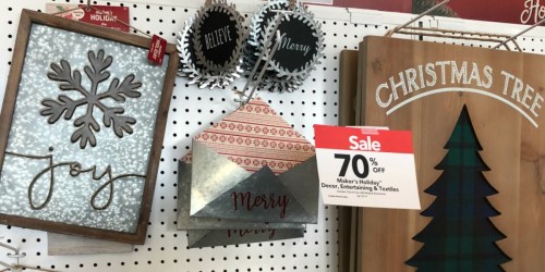 Up to 70% Off Christmas Decor at JoAnn
