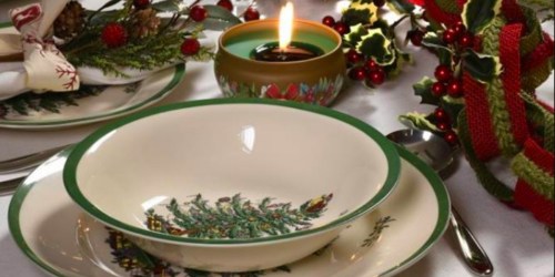Up to 75% Off Christmas Dinnerware & Coffee Mugs at Macy’s (Spode, Lenox, Pfaltzgraff & More)