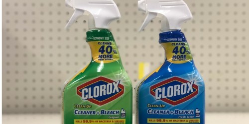 Amazon: 2 Clorox Spray Cleaners AND 4 S.O.S. Sponges Just $9 Shipped