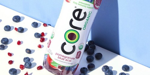 Amazon: CORE Organic Pomegranate Blue Acai 12-Pack Fruit Drinks Only $11.29 Shipped (94¢ Each)
