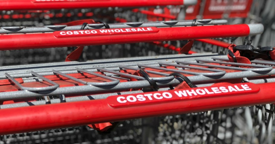 Costco Wholesale grocery carts