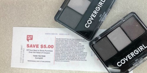 Better Than Free CoverGirl Cosmetics After Walgreens Rewards (Today Only)