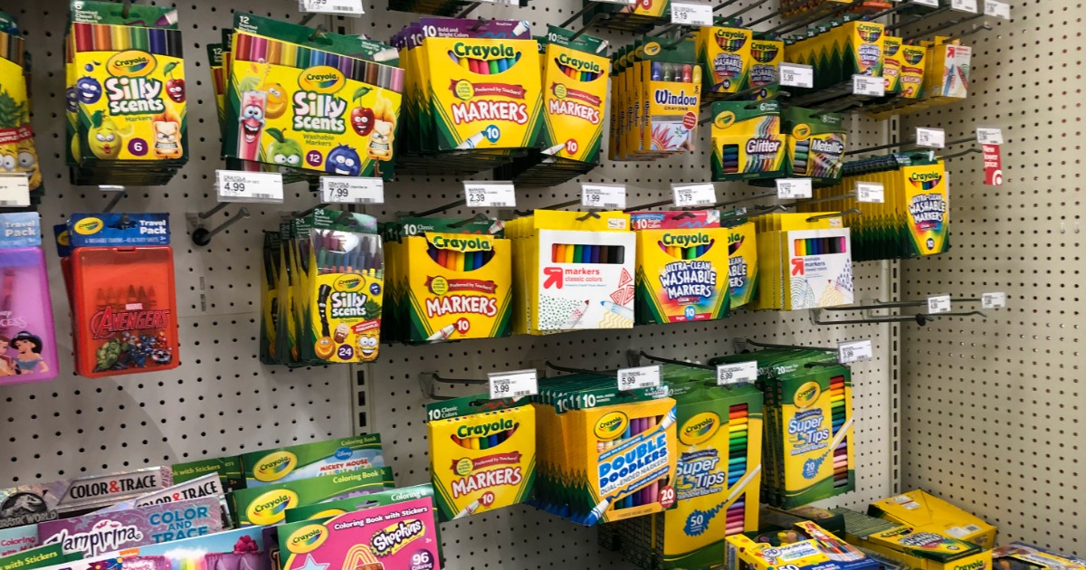 Buy One, Get One 50% Off Crayola Products At Target (In-store And Online)