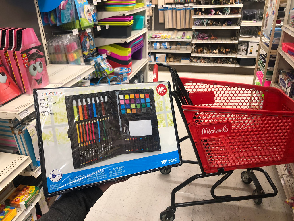 michaels kids art set