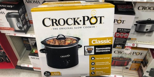 Crock-Pot 2 Quart Slow Cooker Only $6.74 at Target + More
